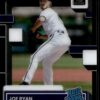 2022 Donruss Clearly Joe Ryan Rookie Minnesota Twins #68
