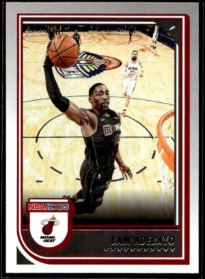 _10 2022 Hoops Miami Heat #100 Bam Adebayo