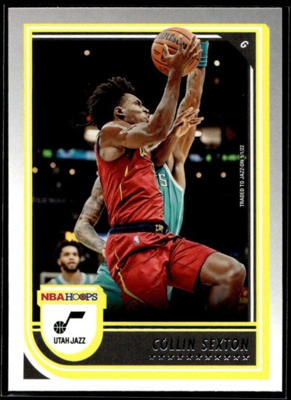 2022 Hoops Utah Jazz #73 Collin Sexton