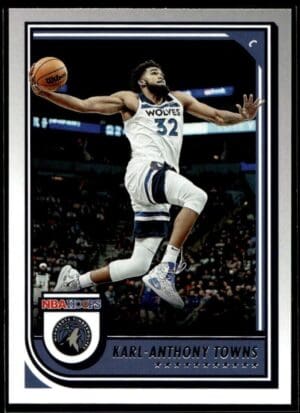 2022 Hoops Minnesota Timberwolves #195 Karl-Anthony Towns