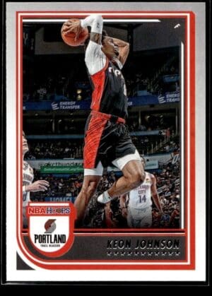 _10 2022 Hoops Portland Trail Blazers #213 Keon Johnson