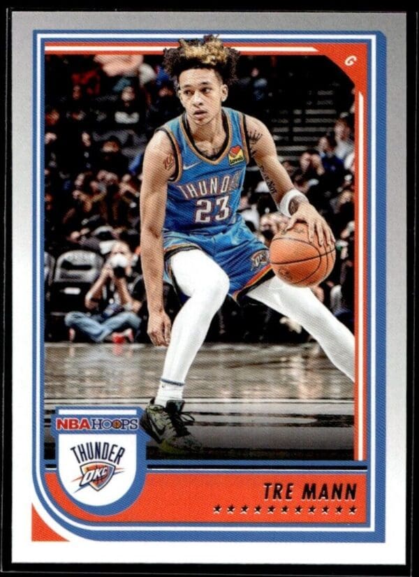 _10 2022 Hoops Oklahoma City Thunder #205 Tre Mann