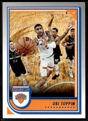 2022 Hoops New York Knicks #21 Obi Toppin