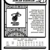 2022 Hoops Miami Heat #98 Duncan Robinson