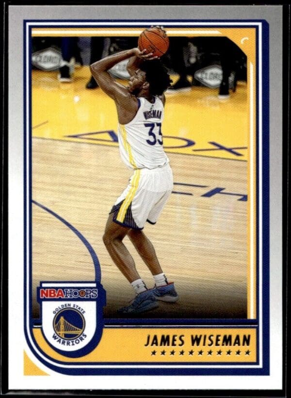 2022 Hoops Golden State Warriors #228 James Wiseman