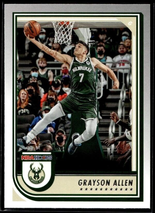 2022 Hoops Milwaukee Bucks #47 Grayson Allen