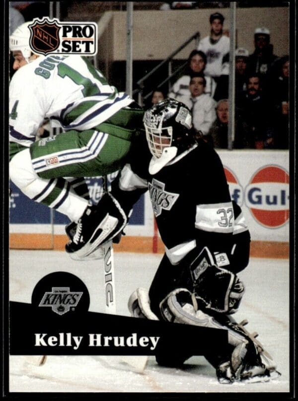 1991 Pro Set Los Angeles Kings #102 Kelly Hrudey