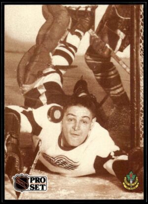 1991 Pro Set Detroit Red Wings #343 Terry Sawchuk