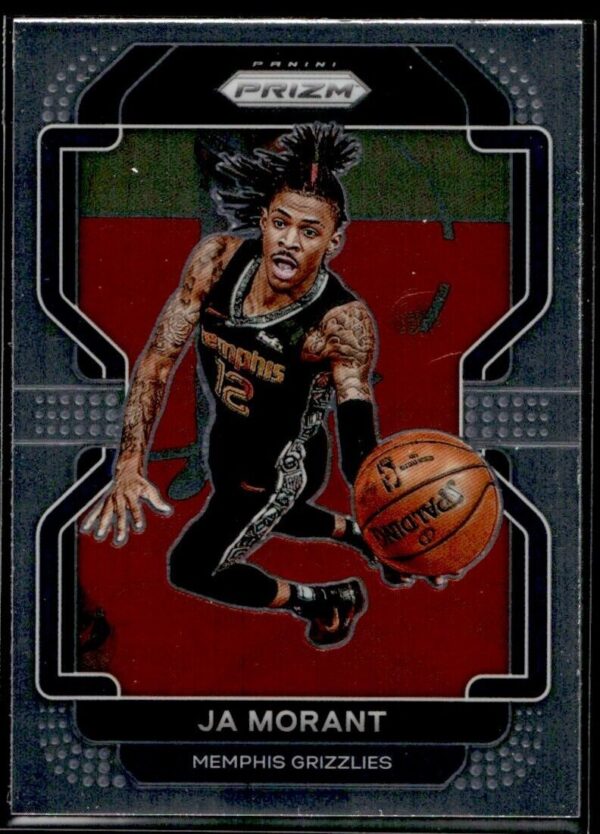 2021-22 Panini Prizm Ja Morant Memphis Grizzlies #194