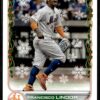 2022 Topps Holiday New York Mets #HW90 Francisco Lindor