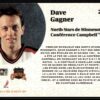 1991 Pro Set Minnesota North Stars #288 Dave Gagner
