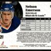 1991 Pro Set St. Louis Blues #557 Nelson Emerson