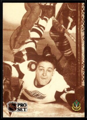 1991 Pro Set Detroit Red Wings #343 Terry Sawchuk