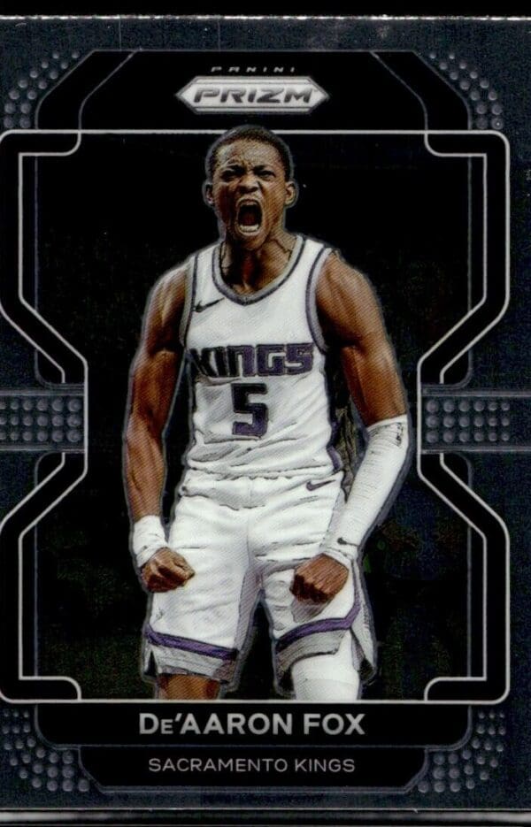 2021-22 Panini Prizm De'Aaron Fox Sacramento Kings #148