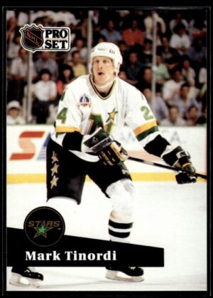 1991 Pro Set Minnesota North Stars #107 Mark Tinordi