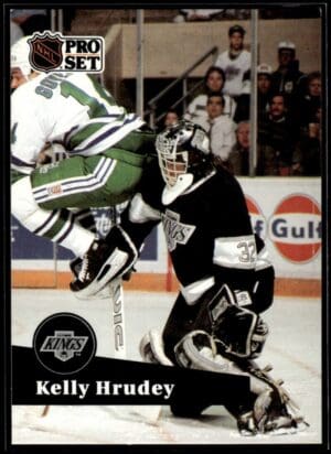 1991 Pro Set Los Angeles Kings #102 Kelly Hrudey