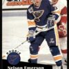 1991 Pro Set St. Louis Blues #557 Nelson Emerson