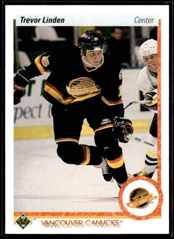 1990 Upper Deck Vancouver Canucks #256 Trevor Linden