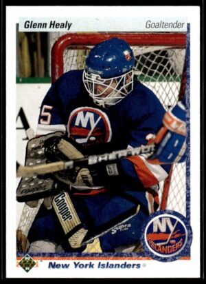1990 Upper Deck New York Islanders #18 Glenn Healy RC Rookie