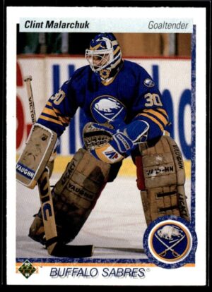 _10 1990 Upper Deck Buffalo Sabres #399 Clint Malarchuk