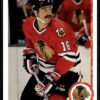1990 Upper Deck Chicago Blackhawks #133 Michel Goulet
