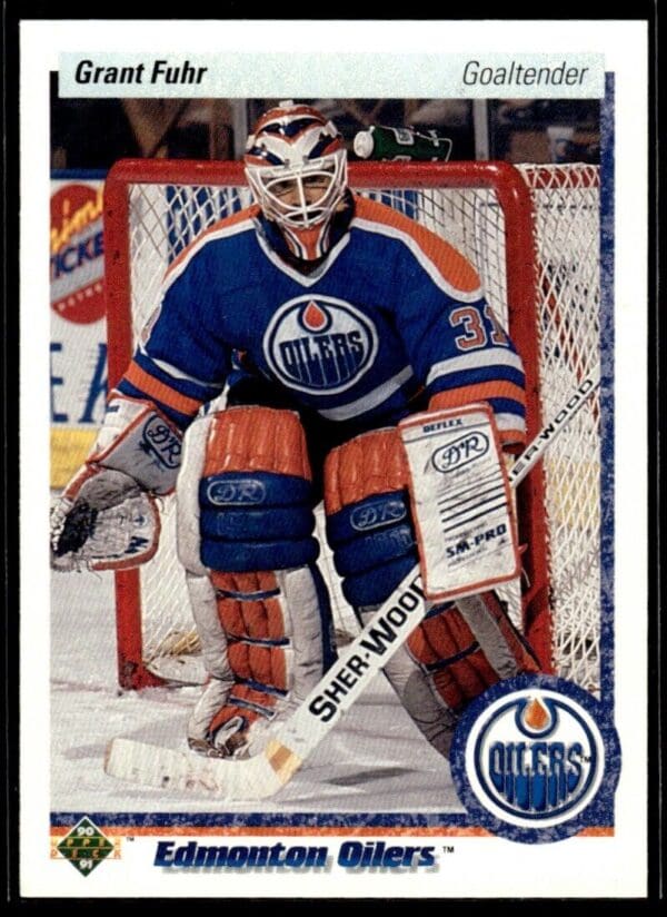 _10 1990 Upper Deck Edmonton Oilers #264 Grant Fuhr