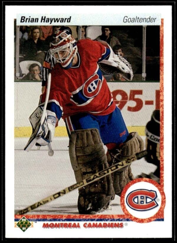 _10 1990 Upper Deck Montreal Canadiens #171 Brian Hayward