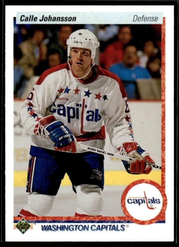 1990 Upper Deck Washington Capitals #149 Calle Johansson