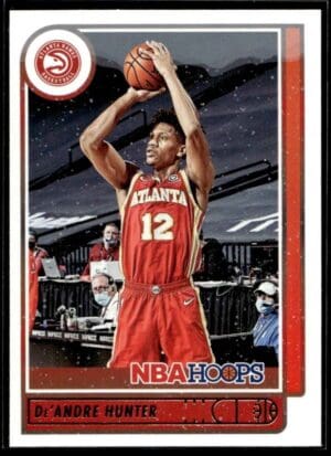 _10 2021 Hoops Atlanta Hawks #188 De'Andre Hunter