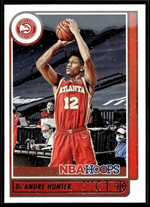 2021 Hoops Atlanta Hawks #188 De'Andre Hunter