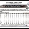 2022 Topps Holiday Toronto Blue Jays #HW72 George Springer