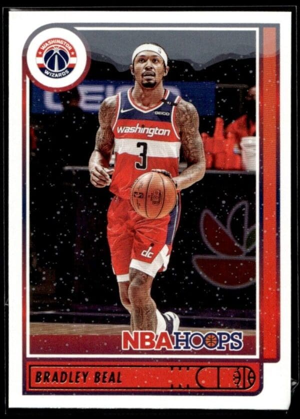 2020 Hoops Washington Wizards #100 Bradley Beal