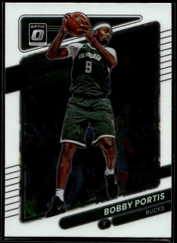 _10 2021 Donruss Optic Milwaukee Bucks #30 Bobby Portis