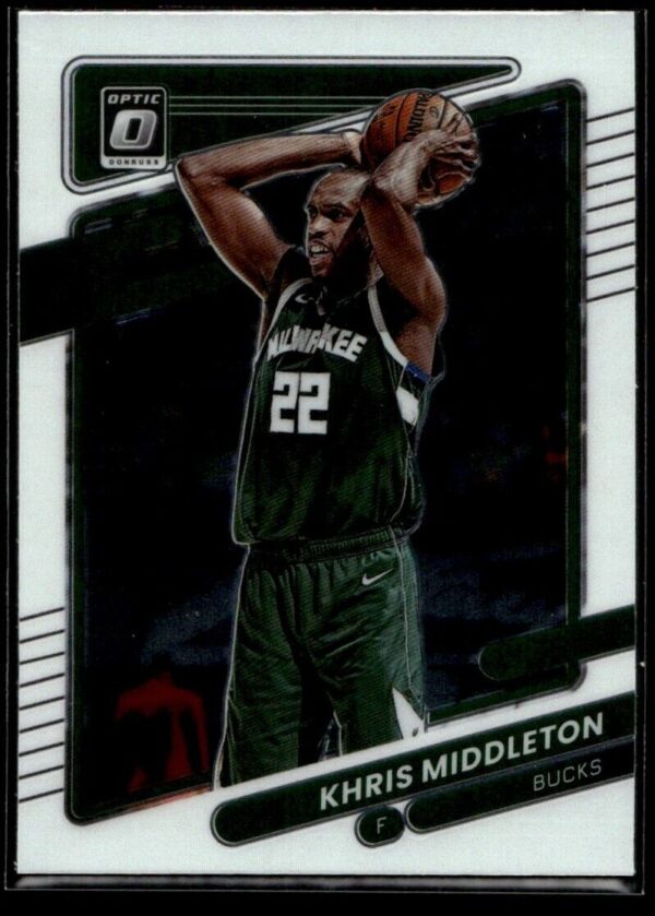 2021 Donruss Optic Milwaukee Bucks #143 Khris Middleton
