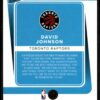 2021 Donruss Optic Toronto Raptors #193 David Johnson RC Rookie