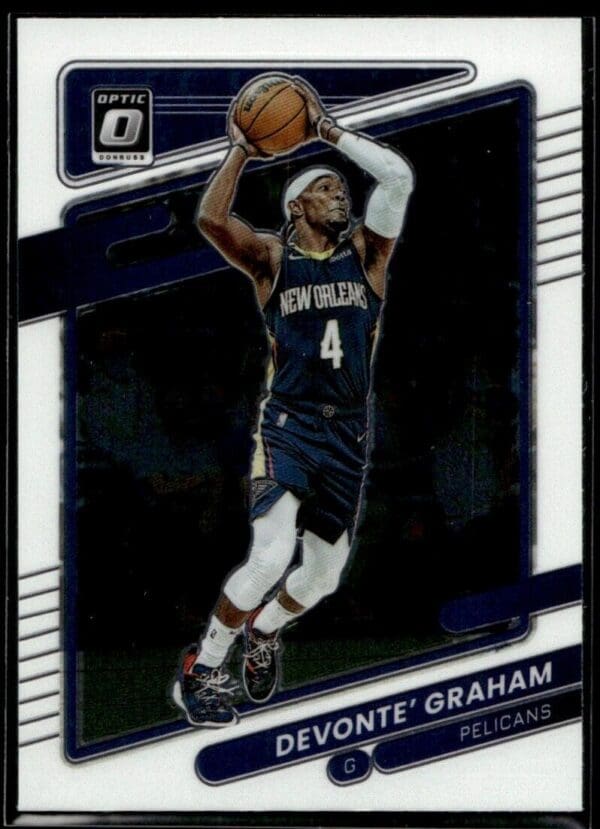 2021 Donruss Optic New Orleans Pelicans #120 Devonte' Graham