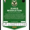 2021 Donruss Optic Milwaukee Bucks #143 Khris Middleton