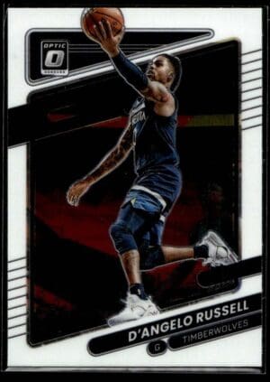 2021 Donruss Optic Minnesota Timberwolves #56 D'Angelo Russell