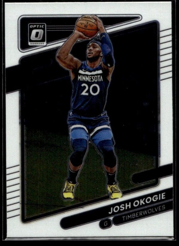 2021 Donruss Optic Minnesota Timberwolves #112 Josh Okogie