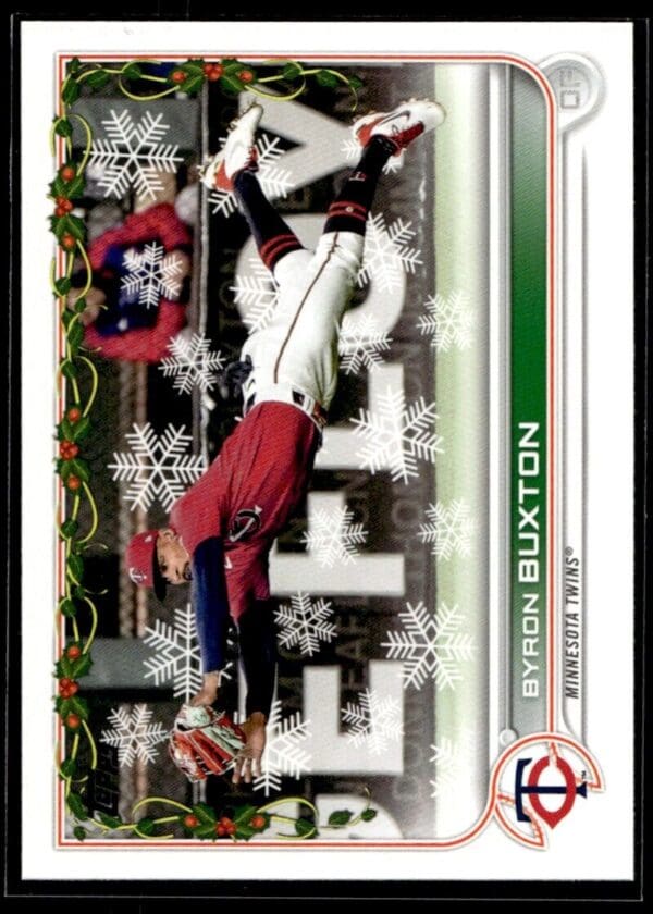 2022 Topps Holiday Minnesota Twins #HW67 Byron Buxton