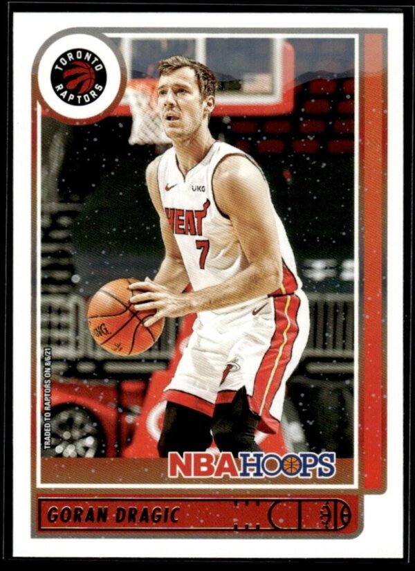2021 NBA Hoops Toronto Raptors #50 Goran Dragic