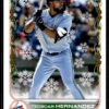 2022 Topps Holiday Toronto Blue Jays #HW48 Teoscar Hernandez