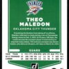 2021 Donruss Oklahoma City Thunder #47 Theo Maledon