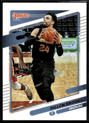 2021 Donruss Memphis Grizzlies #50 Dillon Brooks