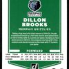 2021 Donruss Memphis Grizzlies #50 Dillon Brooks