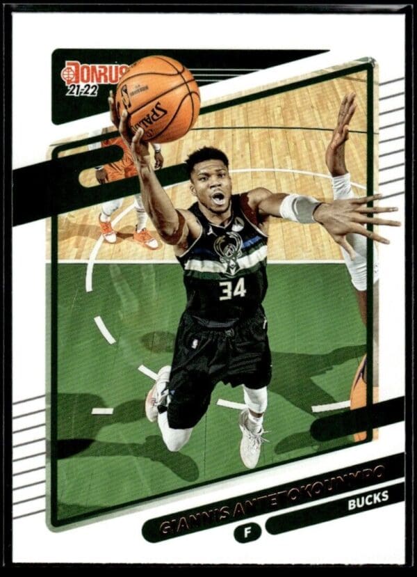 2021 Donruss Milwaukee Bucks #177 Giannis Antetokounmpo