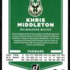 2021 Donruss Milwaukee Bucks #199 Khris Middleton