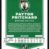 2021 Donruss Boston Celtics #2 Payton Pritchard
