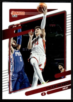 _10 2021 Donruss Miami Heat #114 Tyler Herro
