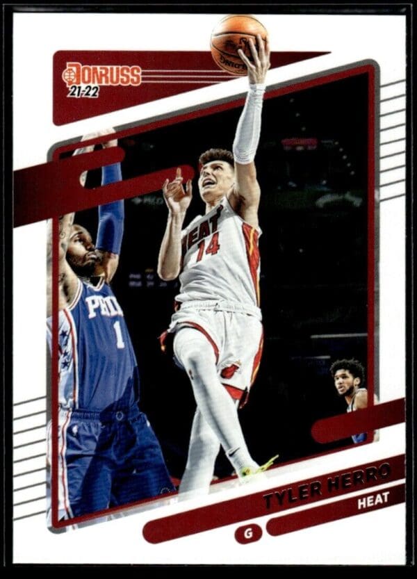 2021 Donruss Miami Heat #114 Tyler Herro